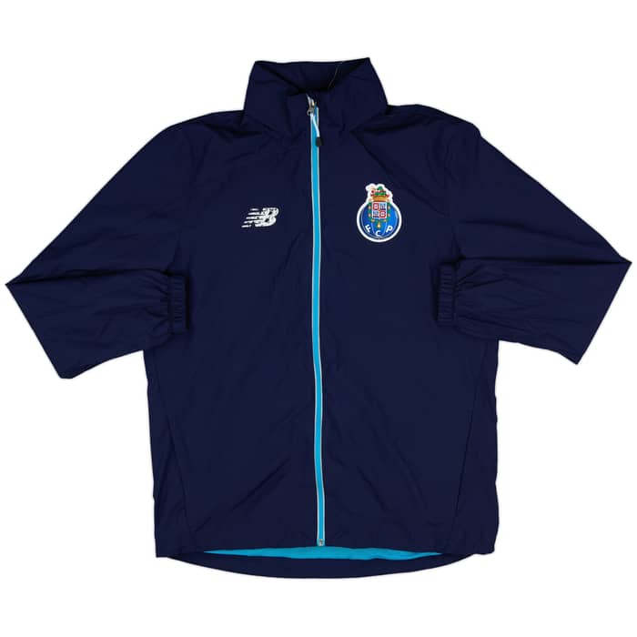 2015-16 Porto New Balance Hooded Rain Jacket - 6/10 - (M)