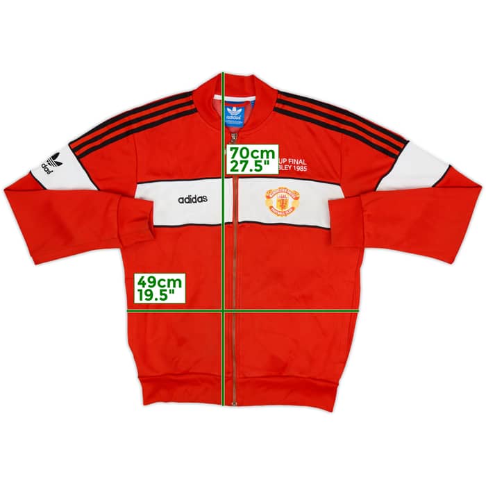 2015-16 Manchester United adidas Originals Retro Track Jacket - 7/10 - (M)