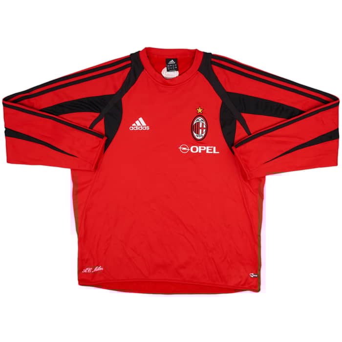 2002-03 AC Milan adidas Sweat Top - 8/10 - (L)