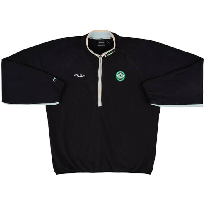 2004-05 Celtic Umbro 1/4 Zip Fleece Training Top - 8/10 - (L)