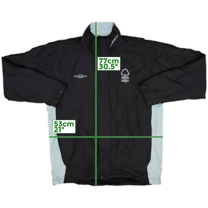 2005-06 Nottingham Forest Umbro Track Jacket - 7/10 - (S)