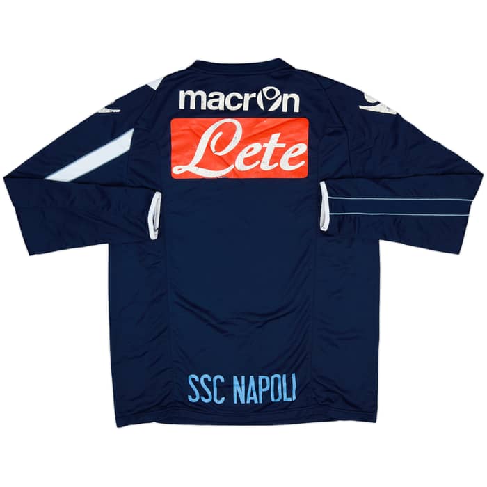 2011-12 Napoli Macron Sweat Top - 5/10 - (XL)