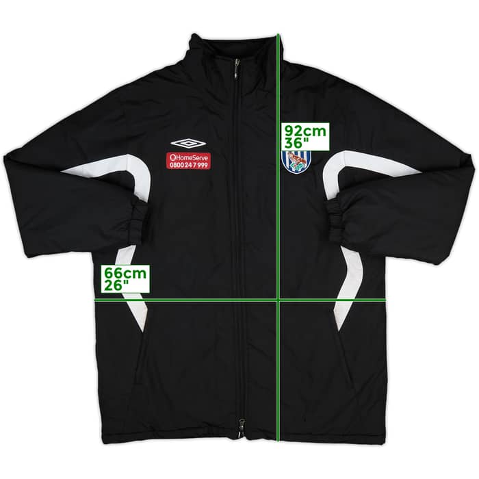 2008-09 West Brom Umbro Padded Bench Coat - 8/10 - (L)