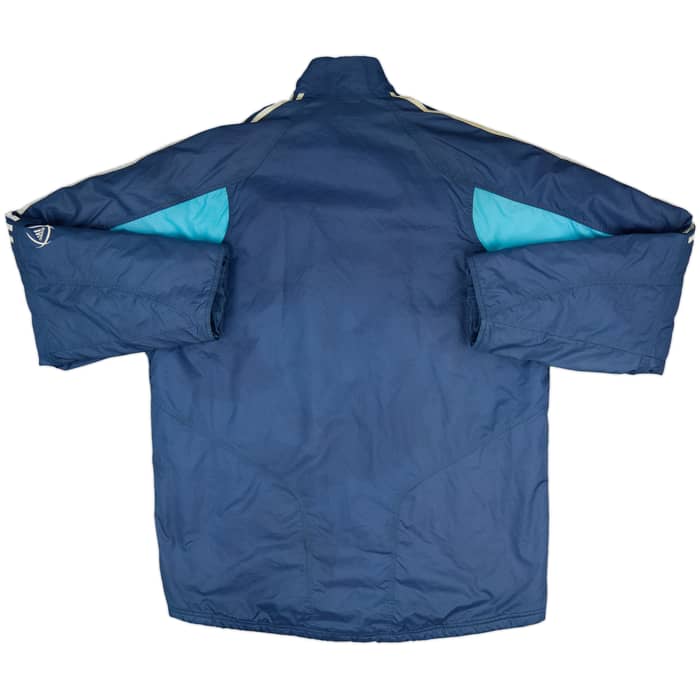 2004-05 Olympique Marseille adidas Padded Bench Coat - 8/10 - (L/XL)