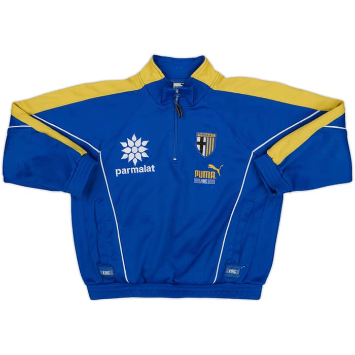 1995-97 Parma Puma 1/4 Zip Drill Top - 6/10 - (XXS)
