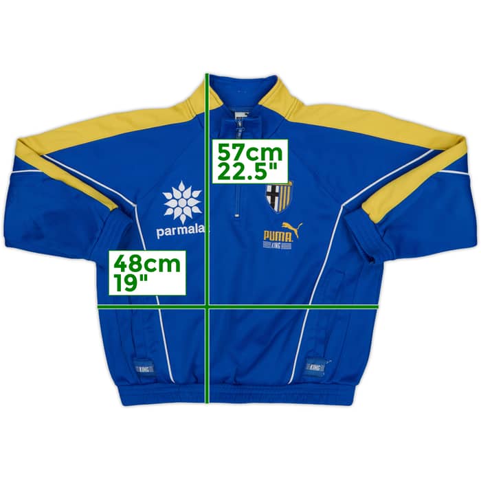 1995-97 Parma Puma 1/4 Zip Drill Top - 6/10 - (XXS)