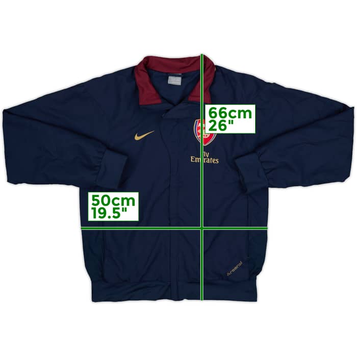 2007-08 Arsenal Nike Track Jacket - 8/10 - (S)