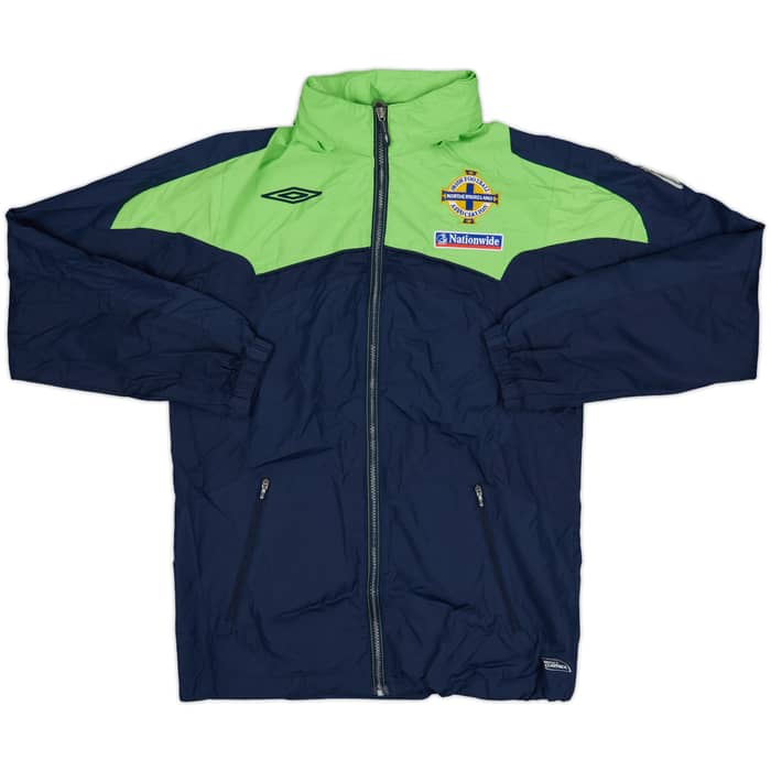 2008-10 Northern Ireland Umbro Hooded Rain Jacket - 7/10 - (S)