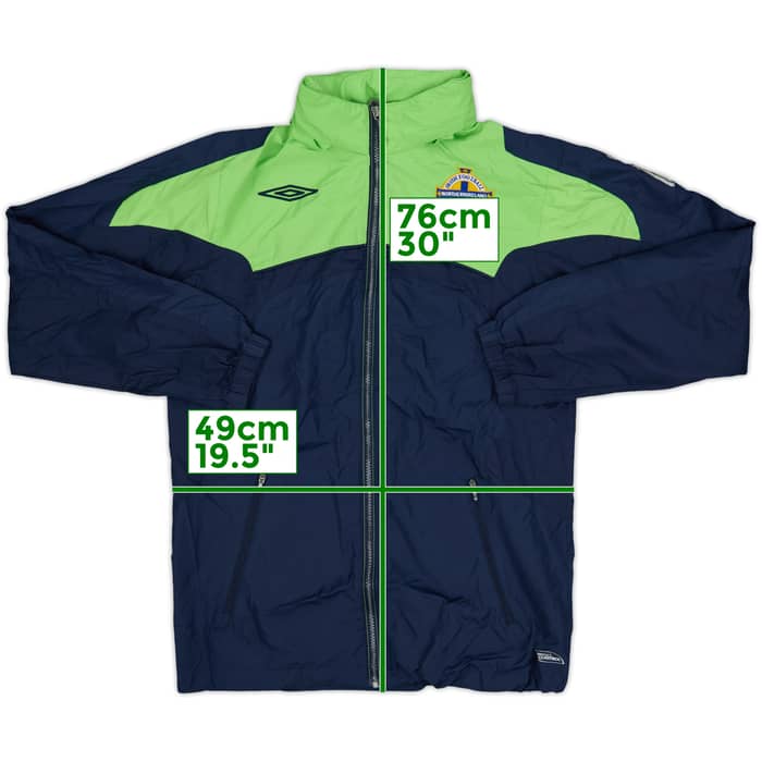 2008-10 Northern Ireland Umbro Hooded Rain Jacket - 7/10 - (S)