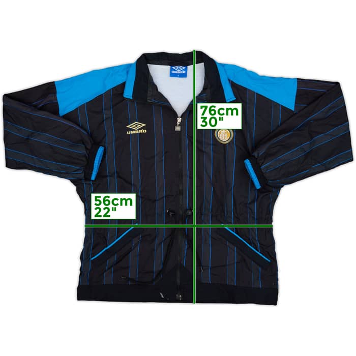 1994-95 Inter Milan Umbro Track Jacket - 8/10 - (M)