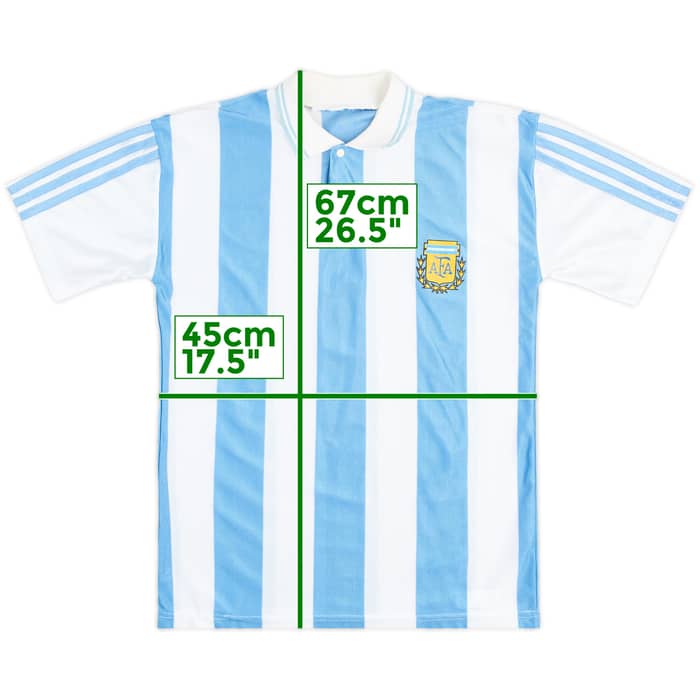 1994 Argentina Home Shirt - 7/10 - (S)