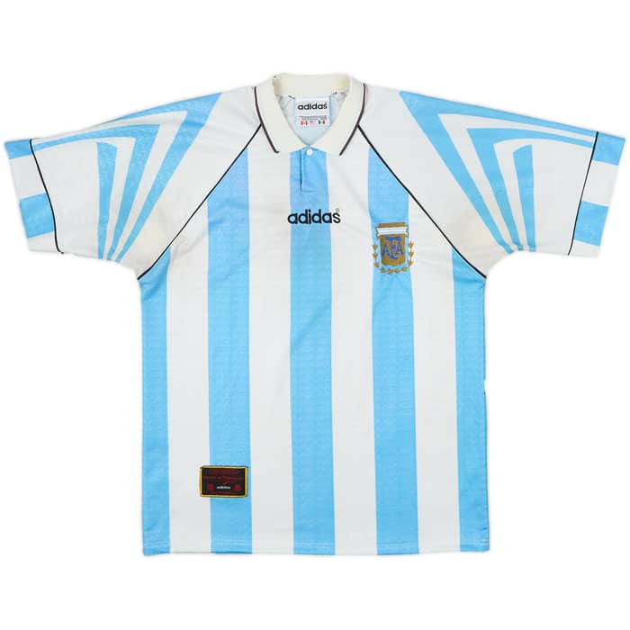1996-98 Argentina Home Shirt - 6/10 - (M)