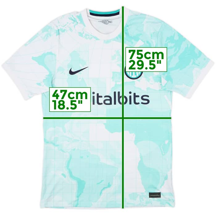 2022-23 Inter Milan Away Shirt - 8/10 - (S)