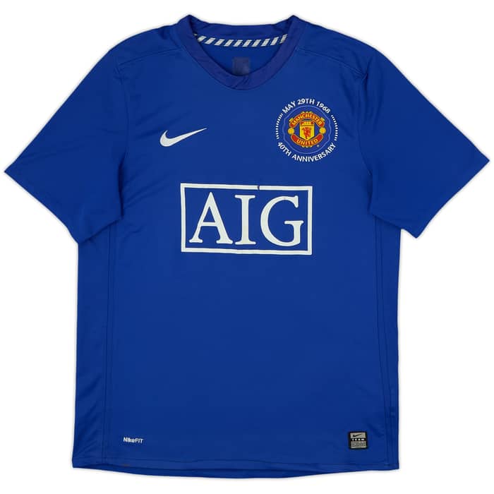 Camiseta de la tercera equipación del Manchester United 2008-09 Rooney #10 - 5/10 - (M)
