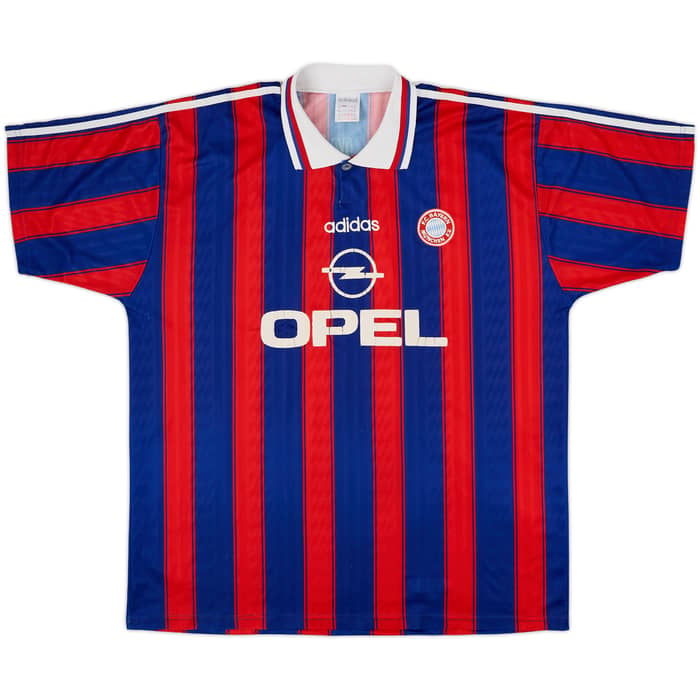 1995-97 Bayern Munich Home Shirt Matthaus #10 - 5/10 - (XXL)