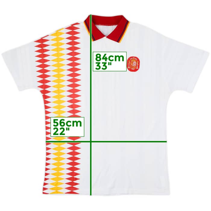 1994-96 Spain Away Shirt - 8/10 - (L)
