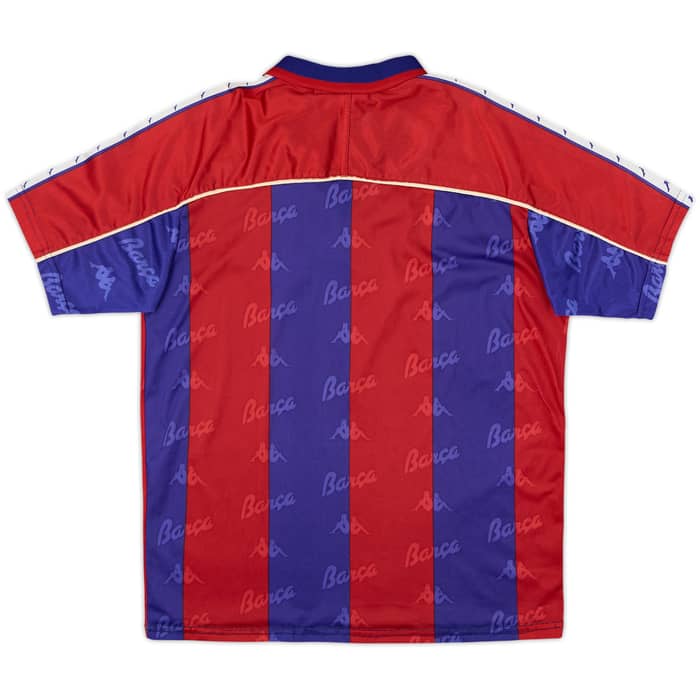 1992-95 Barcelona Home Shirt - 7/10 - (13-14 Years)