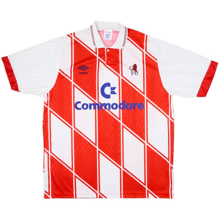 1990-92 Chelsea Away Shirt - 8/10 - (XL)