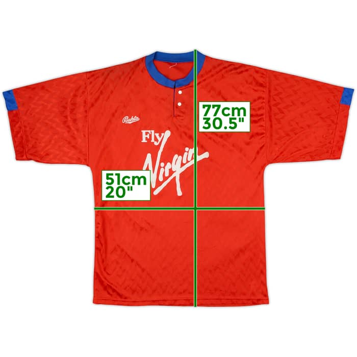 1990-91 Crystal Palace Third Shirt - 8/10 - (M)