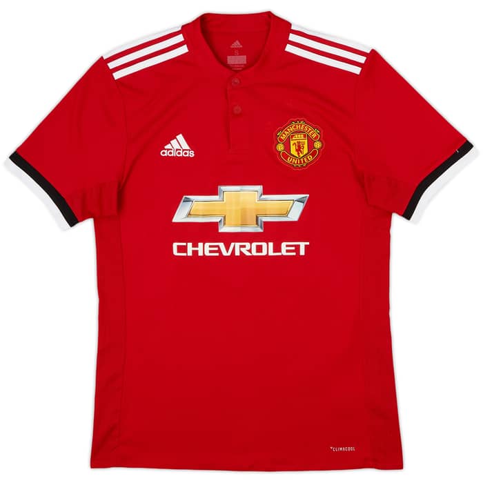 2017-18 Manchester United Home Shirt Ibrahimovic #10 - 8/10 - (S)