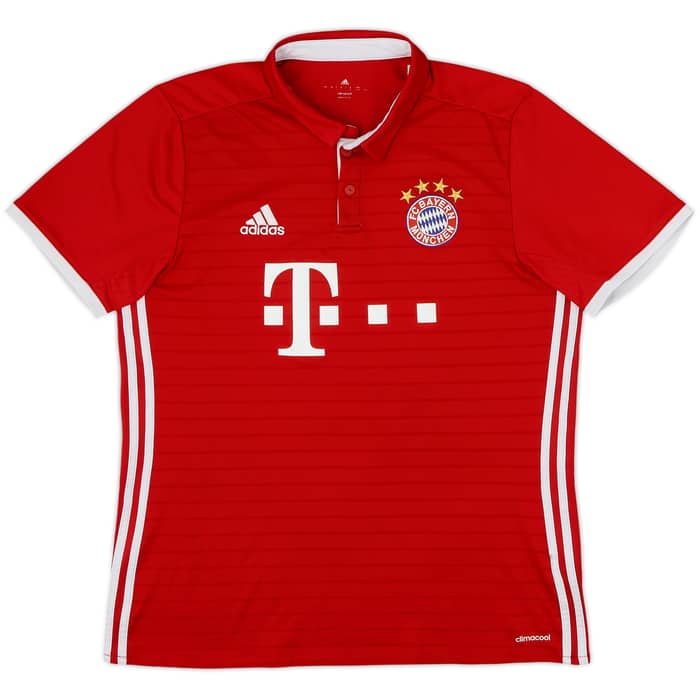 2016-17 Bayern Munich Home Shirt Lewandowski #9 - 7/10 - (L)