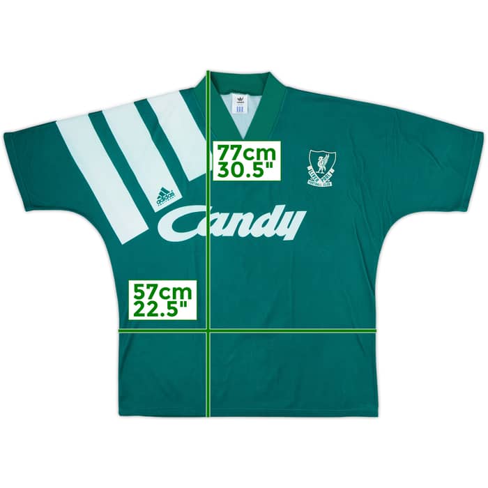 1991-92 Liverpool Away Shirt - 8/10 - (L)