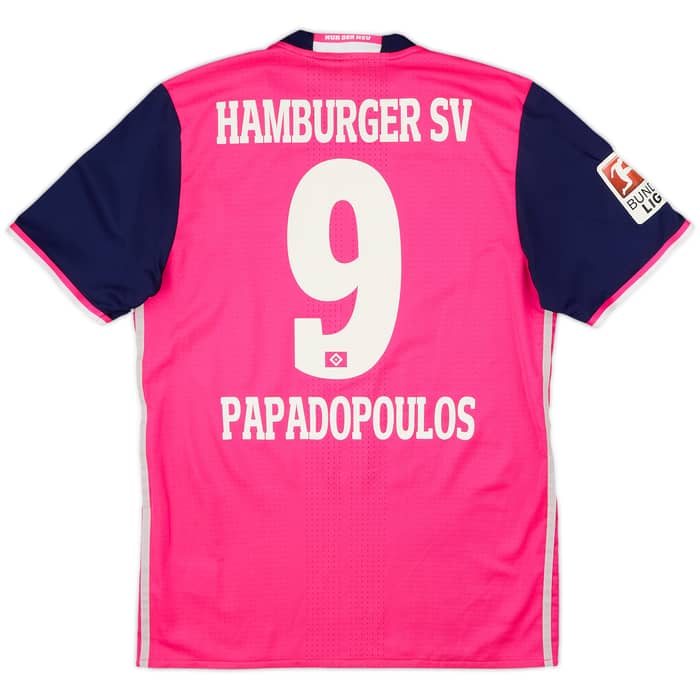 2016-17 Hamburg Player Issue Away Shirt Papadopoulos #9 - 8/10 - (L)