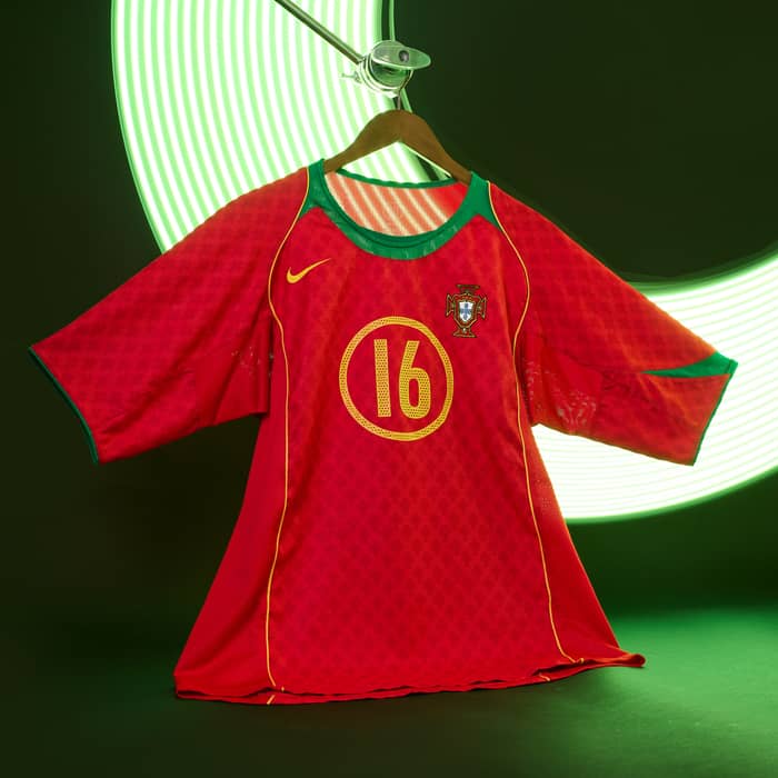 2004-06 Portugal Maillot domicile R. Carvalho #16 - 7/10 - (L)