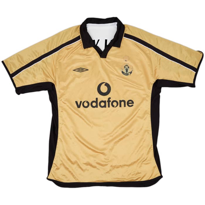 2001-02 Manchester United Centenary Away/Third Shirt Beckham #7 - 5/10 - (L)