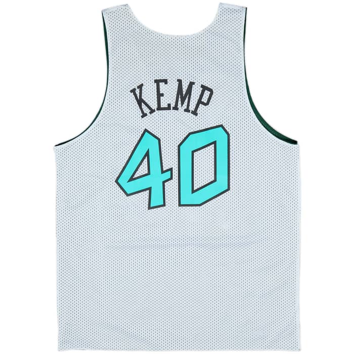 1996 Seattle SuperSonics/NBA All-Star Kemp #40 Mitchell & Ness Reversible Jersey (S)