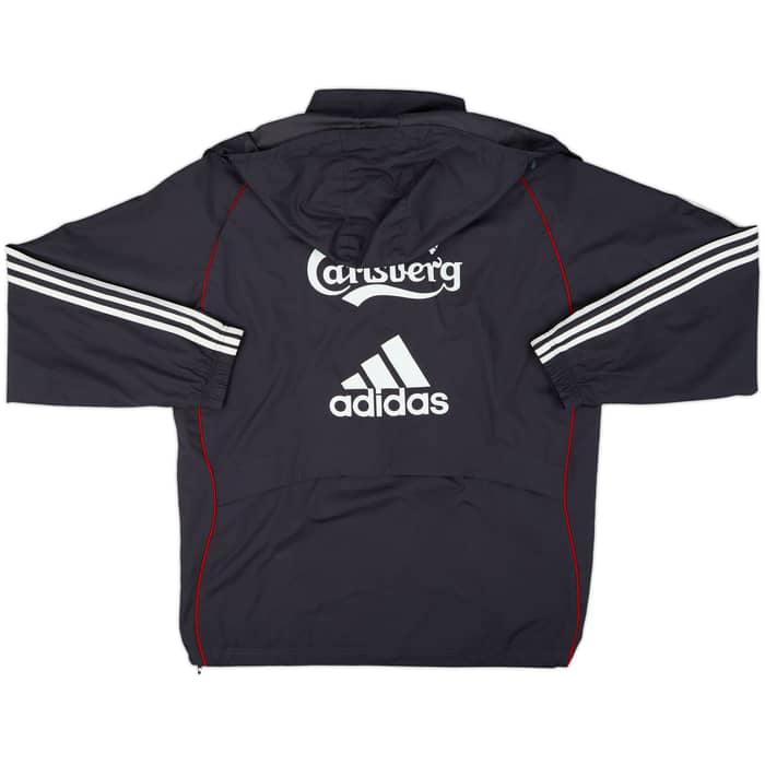 2006-07 Liverpool adidas Hooded Rain Jacket - 9/10 - (M)