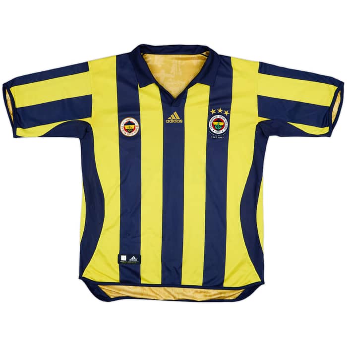 2006-07 Fenerbahce Centenary Home/Away Shirt - 5/10 - (L)