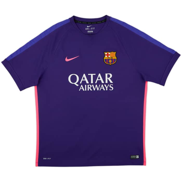 2015-16 Barcelona Nike Training Shirt - 8/10 - (XL)