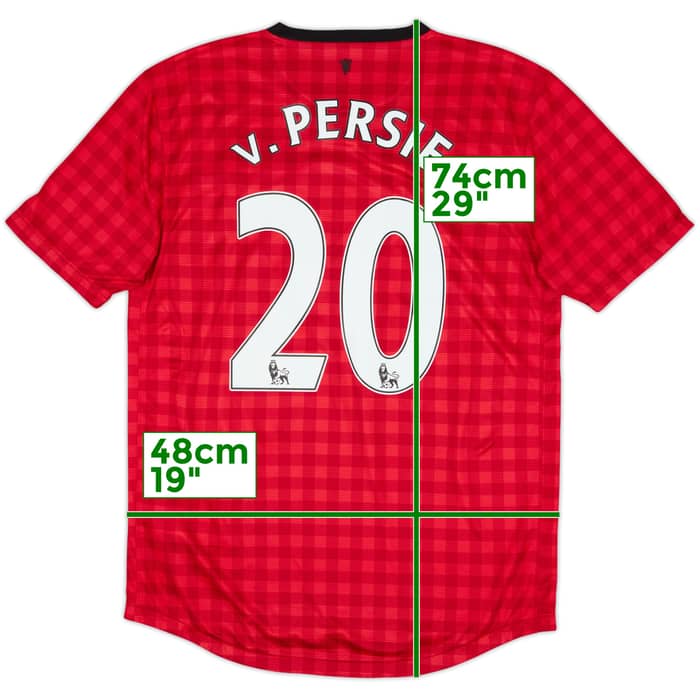 2012-13 Manchester United Home Shirt V.Persie #20 - 8/10 - (M)
