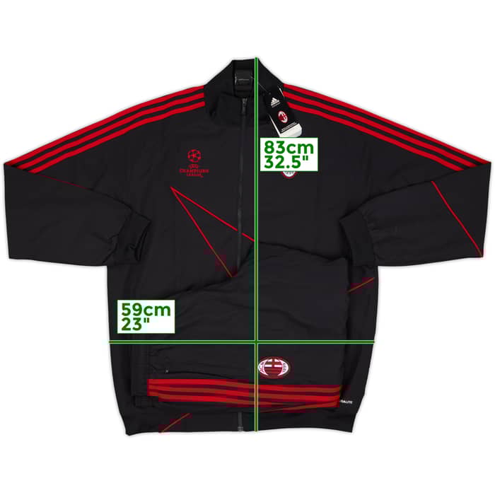 2009-10 AC Milan adidas CL Chándal completo (L)
