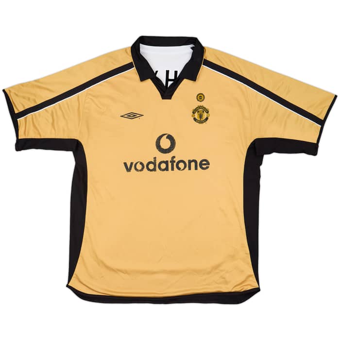 2001-02 Manchester United Centenary Away/Third Shirt Beckham #7 - 5/10 - (XXL)