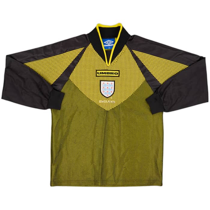 1998-99 England GK Shirt & Shorts - 9/10 - (L.Boys)