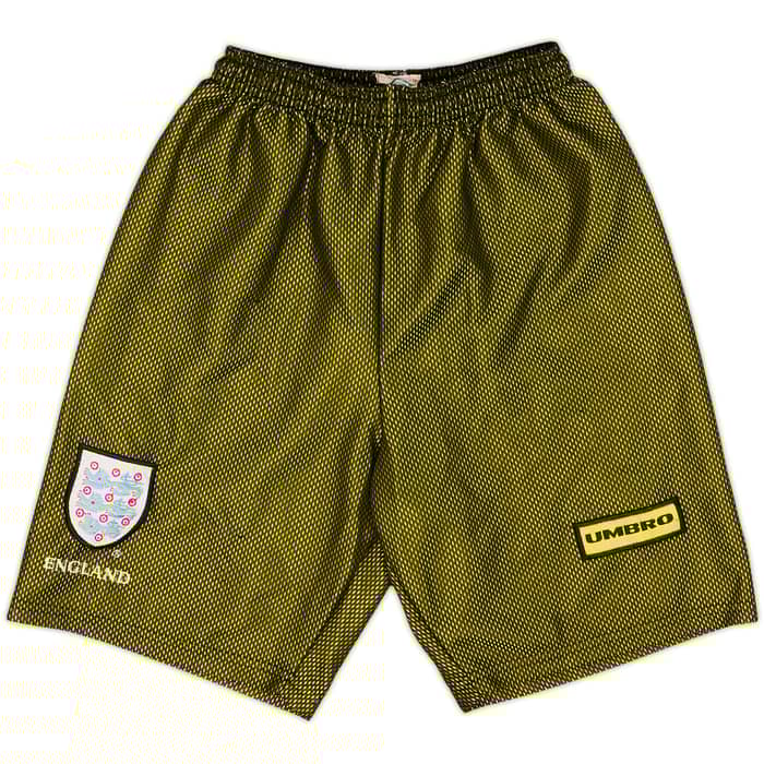 1998-99 England GK Shirt & Shorts - 9/10 - (L.Boys)