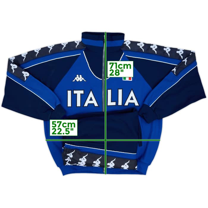 1999-00 Italy Kappa Tracksuit - 8/10 - (M)