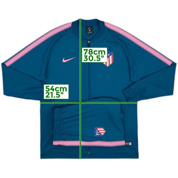2017-18 Atletico Madrid Nike Tracksuit - 7/10 - (L)