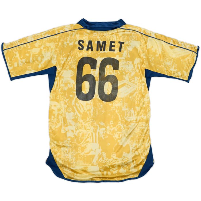 2006-07 Fenerbahce Centenary Away Shirt Samet #66 - 6/10 - (M)