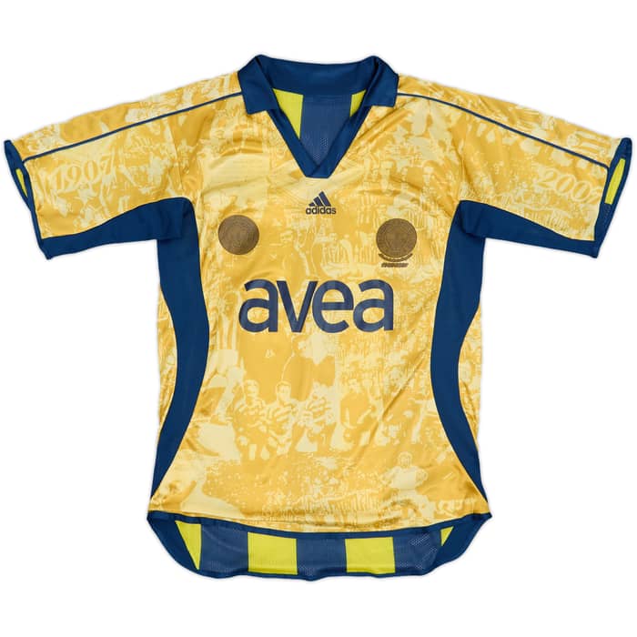 2006-07 Fenerbahce Centenary Away Shirt Samet #66 - 6/10 - (M)