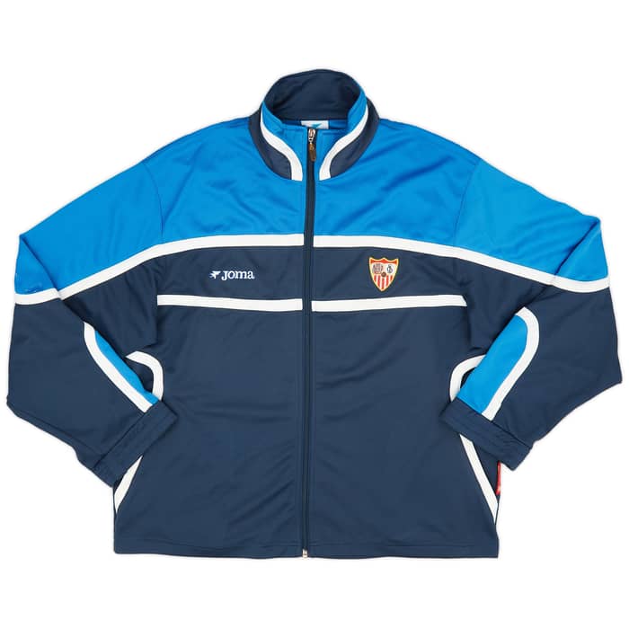 2001-02 Sevilla Joma Track Jacket - 9/10 - (S)
