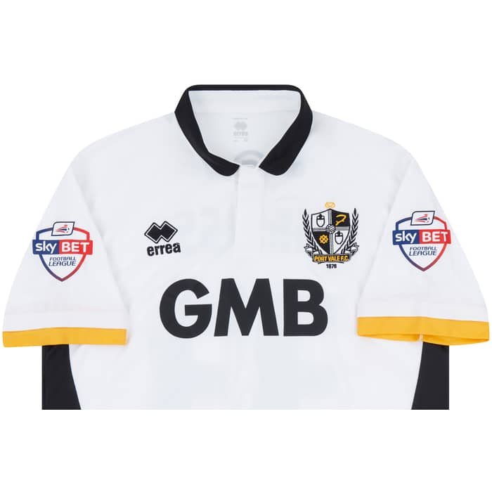 2014-15 Port Vale Match Issue Home Shirt Inniss #33