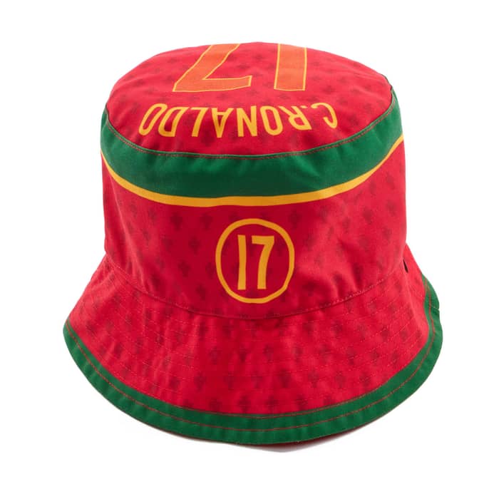 Euro 04' Portugal Home C.Ronaldo #17 Bucket Hat