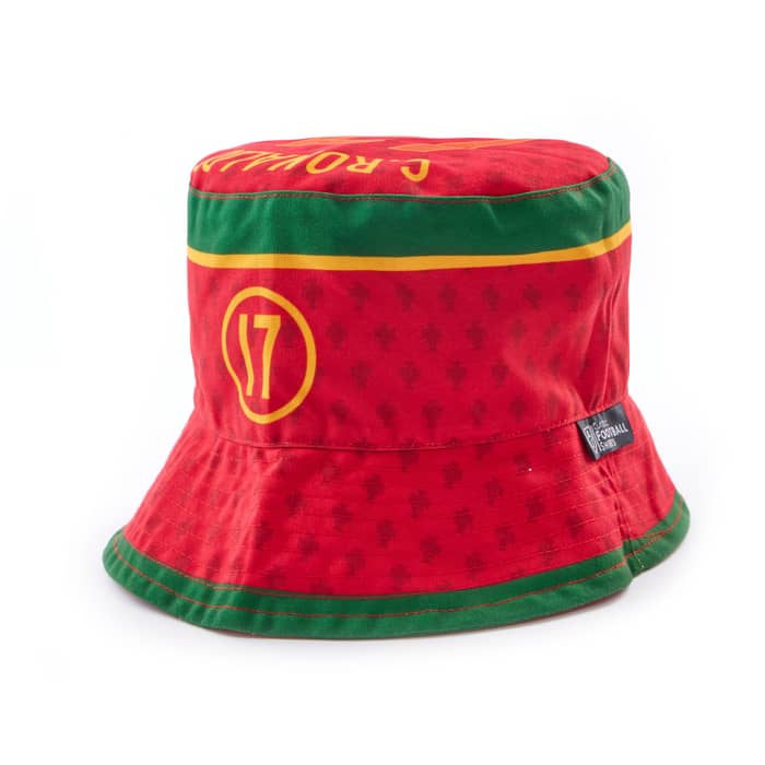 Euro 04' Portugal Home C.Ronaldo #17 Bucket Hat