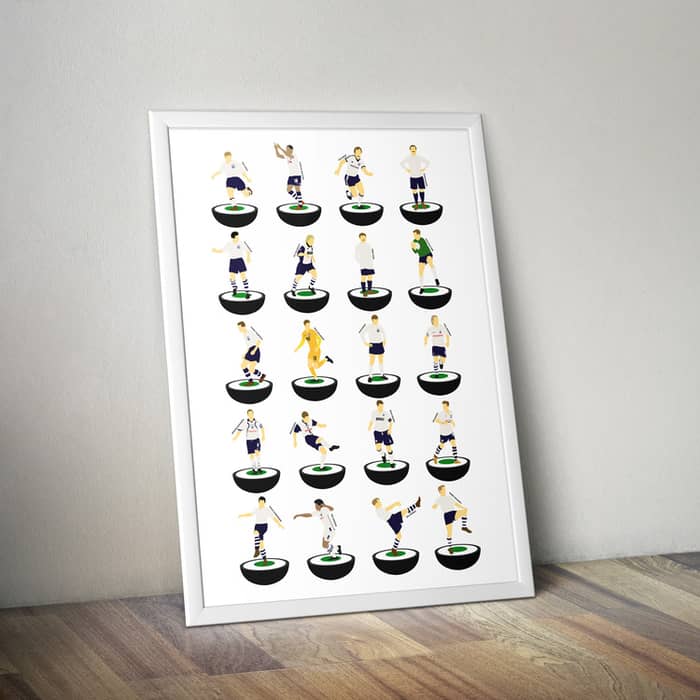 1883-2020 Preston Subbuteo A3 Print/Poster