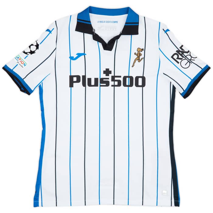 2021-22 Atalanta Match Issue Champions League Away Shirt Malinovskyi #18