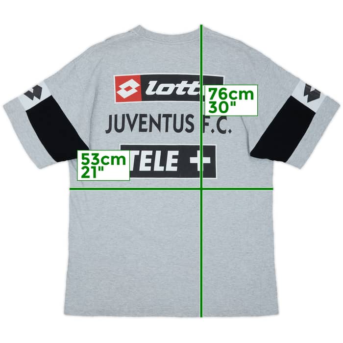 2000-01 Juventus Lotto Cotton Tee - 6/10 - (L)