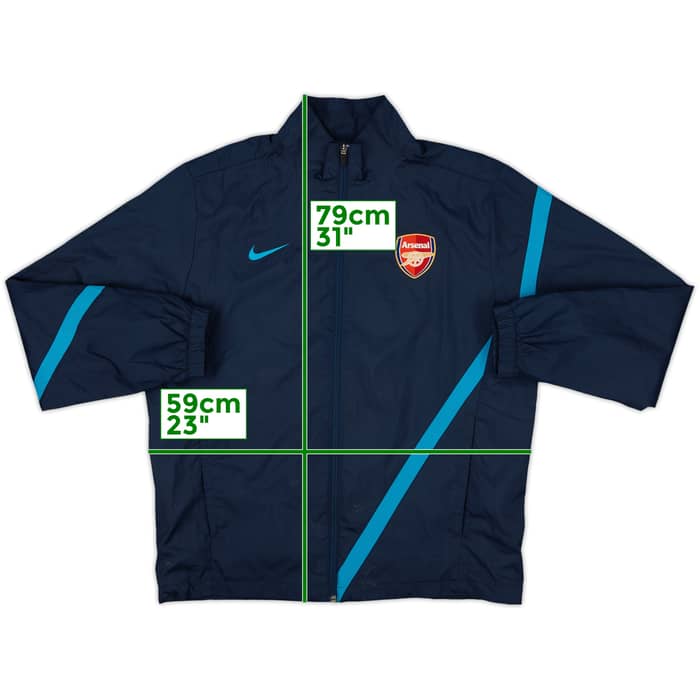 2011-12 Arsenal Nike Track Jacket - 6/10 - (L)